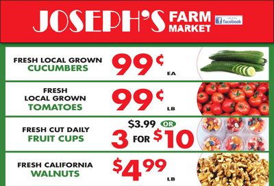 Joseph's Farm Market Flyer January 13 to 15