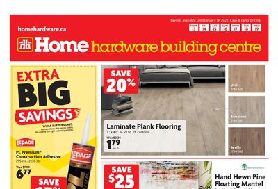 Home Hardware Building Centre (ON) Flyer January 13 to 19