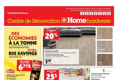 Home Hardware Building Centre (QC) Flyer January 13 to 19