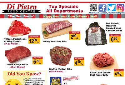 Di Pietro Food Centre Flyer January 13 to 19