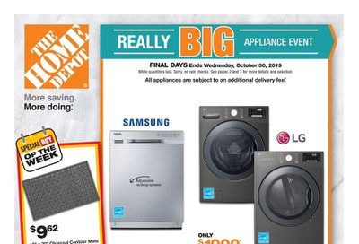 Home Depot (BC) Flyer October 24 to 30