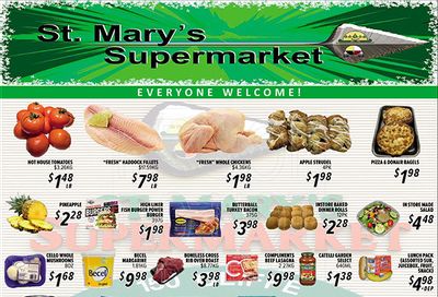 St. Mary's Supermarket Flyer January 12 to 18