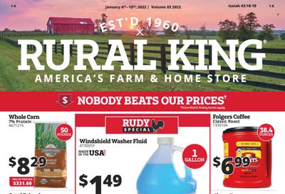 Rural King Weekly Ad Flyer January 13 to January 20