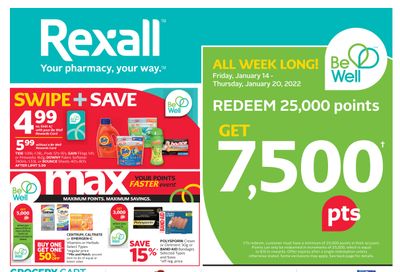 Rexall (ON) Flyer January 14 to 20