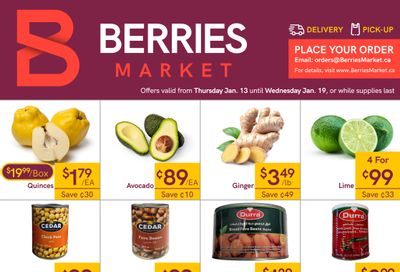 Berries Market Flyer January 13 to 19