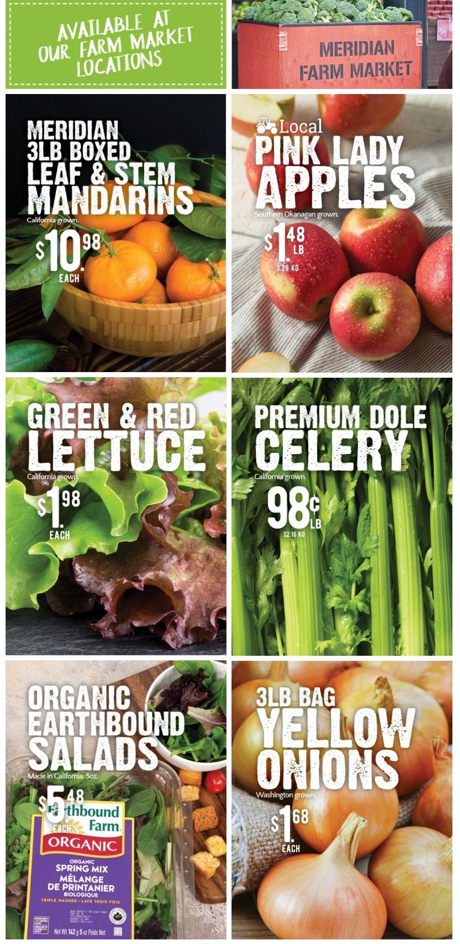 Meridian Farm Market Flyer January 13 to 19