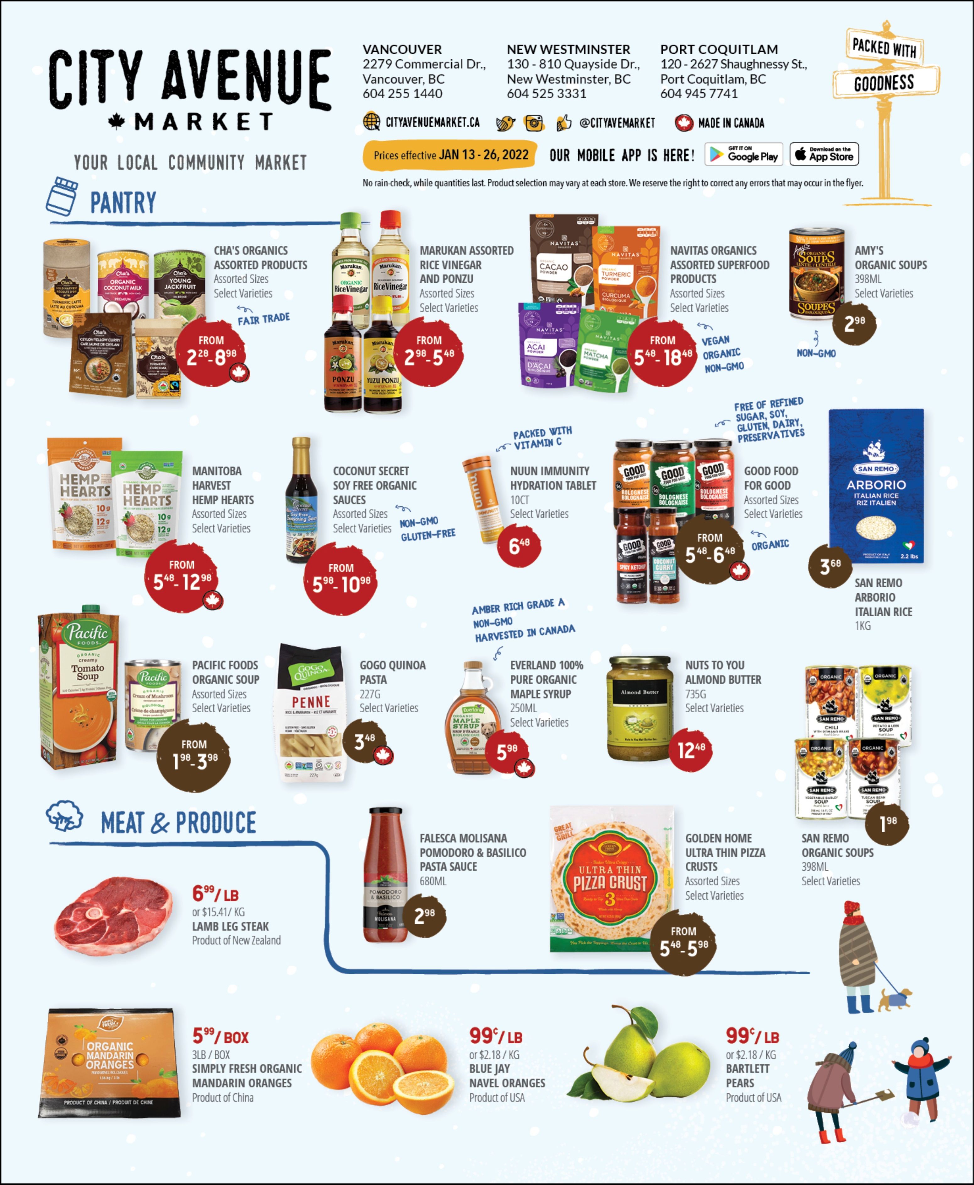 City Avenue Market Flyer January 13 to 26