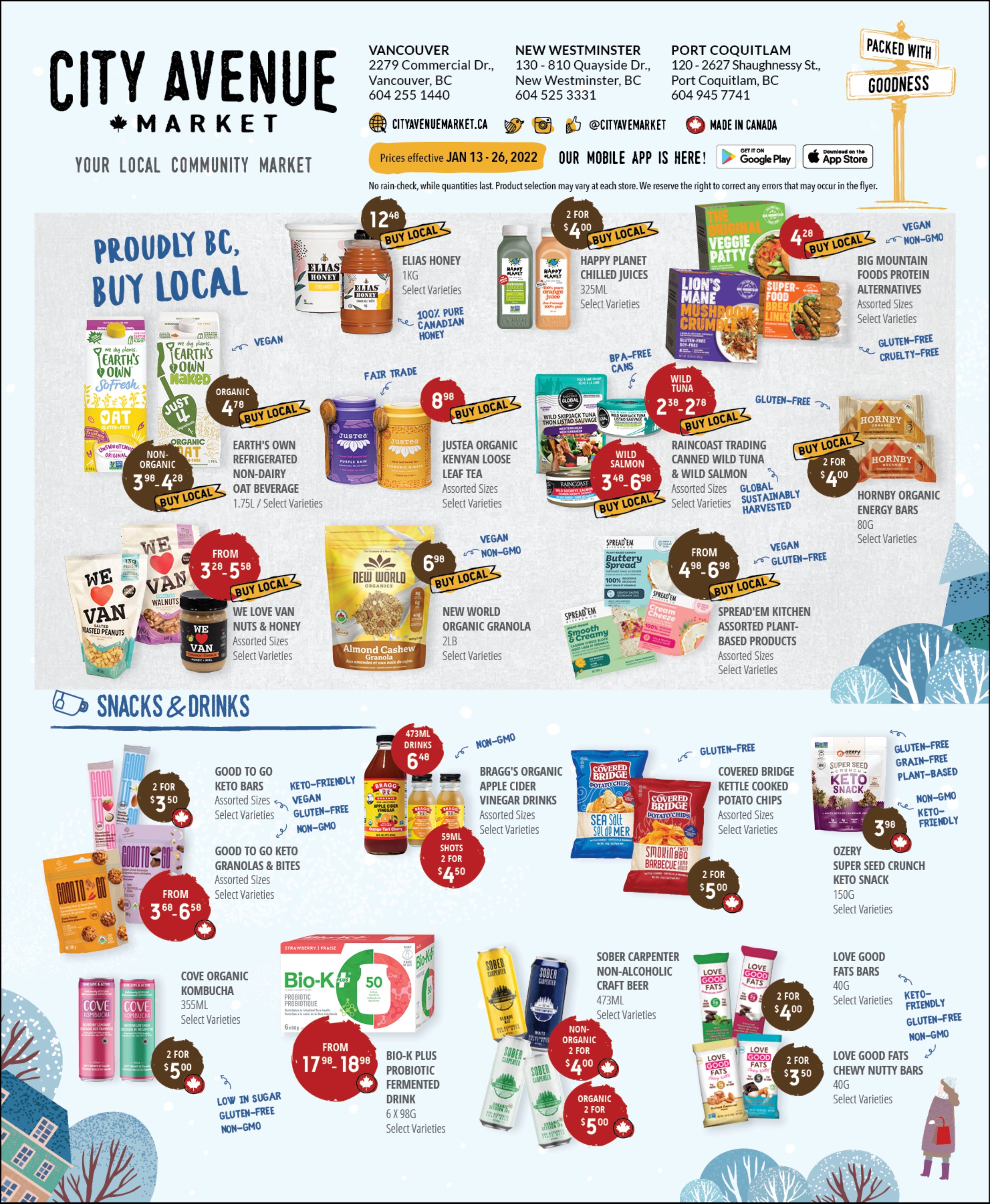 City Avenue Market Flyer January 13 to 26