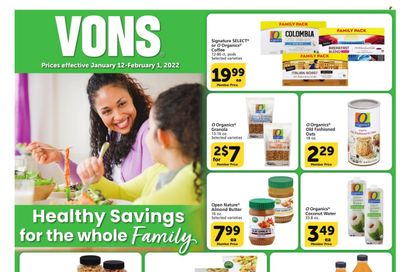 Vons (CA) Weekly Ad Flyer January 13 to January 20