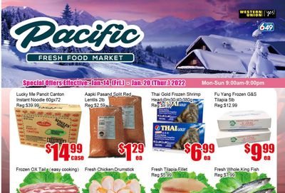 Pacific Fresh Food Market (Pickering) Flyer January 14 to 20
