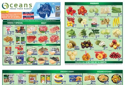 Oceans Fresh Food Market (Brampton) Flyer January 14 to 20