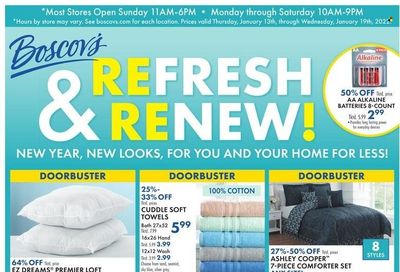 Boscov's (CT, DE, MD, NJ, NY, PA) Weekly Ad Flyer January 13 to January 20