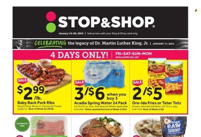 Stop & Shop (CT) Weekly Ad Flyer January 13 to January 20