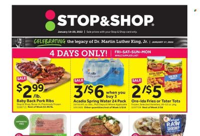 Stop & Shop (MA) Weekly Ad Flyer January 13 to January 20