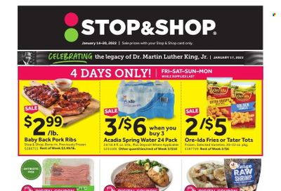 Stop & Shop (RI) Weekly Ad Flyer January 13 to January 20