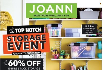 JOANN Weekly Ad Flyer January 13 to January 20