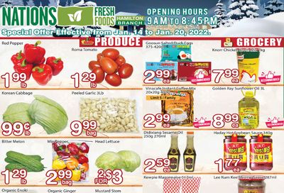 Nations Fresh Foods (Hamilton) Flyer January 14 to 20