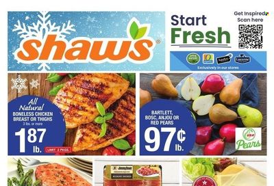 Shaw’s (MA, ME, NH, RI, VT) Weekly Ad Flyer January 13 to January 20