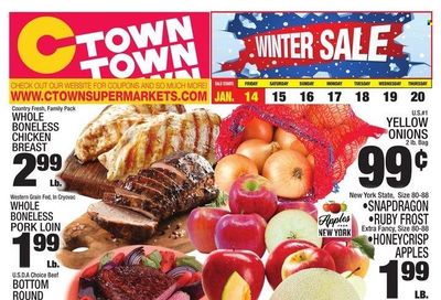 C-Town (CT, FL, MA, NJ, NY, PA) Weekly Ad Flyer January 13 to January 20