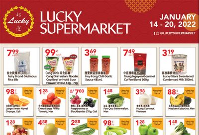 Lucky Supermarket (Calgary) Flyer January 14 to 20