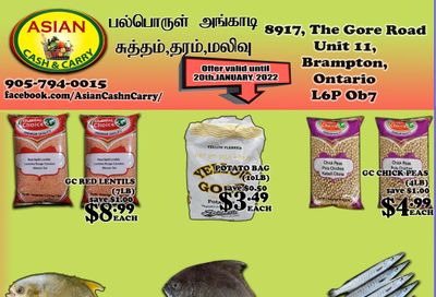 Asian Cash & Carry Flyer January 14 to 20