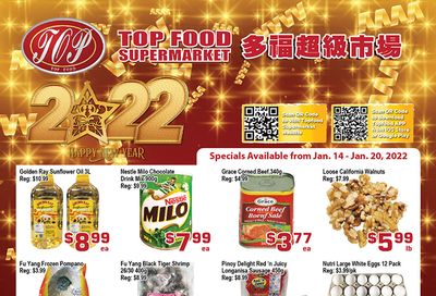 Top Food Supermarket Flyer January 14 to 20