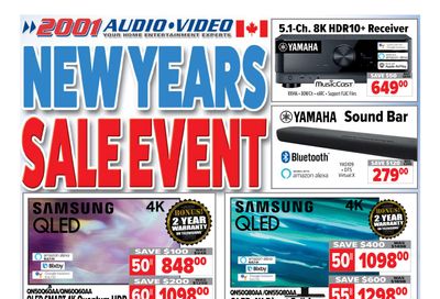 2001 Audio Video Flyer January 14 to 20