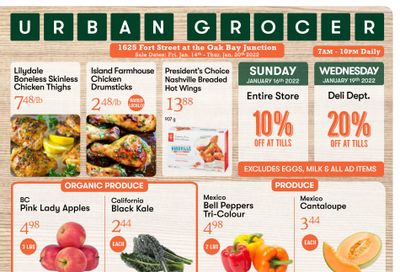 Urban Grocer Flyer January 14 to 20