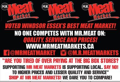 M.R. Meat Market Flyer January 15 to 22