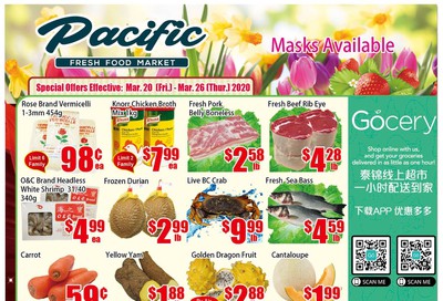 Pacific Fresh Food Market (North York) Flyer March 20 to 26