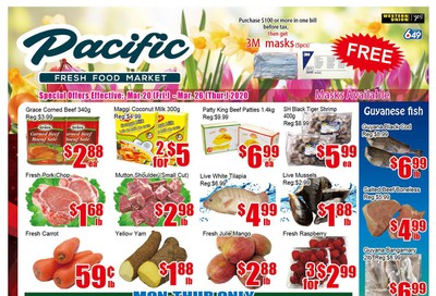 Pacific Fresh Food Market (Pickering) Flyer March 20 to 26