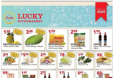 Lucky Supermarket (Calgary) Flyer March 20 to 26