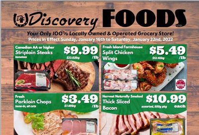 Discovery Foods Flyer January 16 to 22