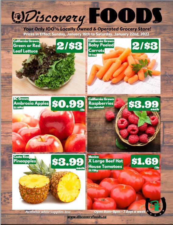 Discovery Foods Flyer January 16 to 22