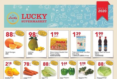 Lucky Supermarket (Edmonton) Flyer March 20 to 26