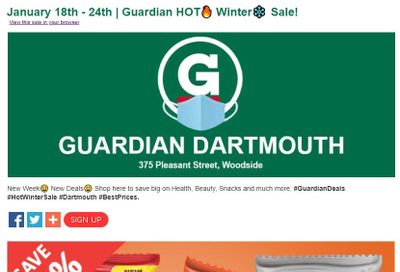 Guardian (Dartmouth Gate) Flyer January 18 to 24