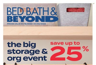 Bed Bath & Beyond Weekly Ad Flyer January 17 to January 24