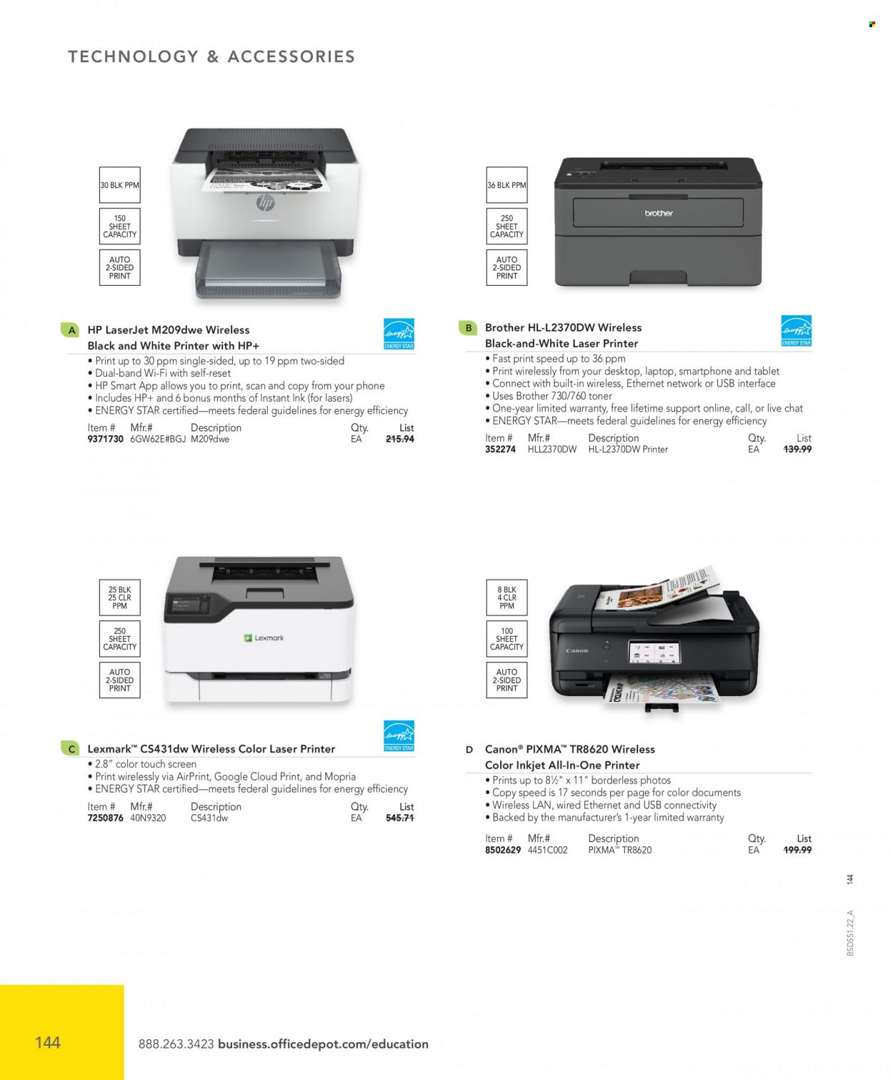 Office DEPOT School Solutions Promotions & Flyer Specials December 2023