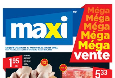 Maxi Flyer January 20 to 26