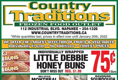 Country Traditions Flyer January 14 to 20