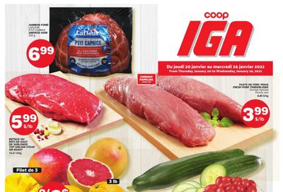 Coop IGA Flyer January 20 to 26