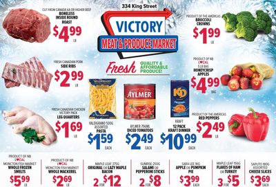 Victory Meat Market Flyer January 18 to 22