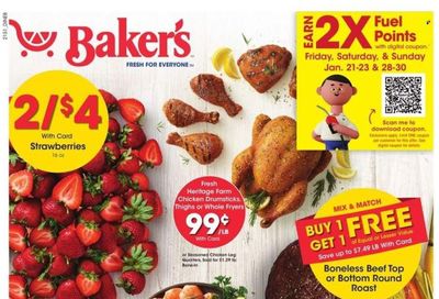 Baker's (NE) Weekly Ad Flyer January 19 to January 26