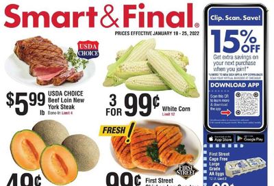 Smart & Final (AZ, CA) Weekly Ad Flyer January 19 to January 26