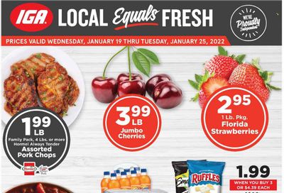 IGA Weekly Ad Flyer January 19 to January 26