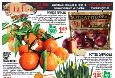 Battaglia's Marketplace Flyer January 19 to 25