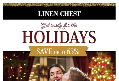 Linen Chest Flyer October 23 to November 12
