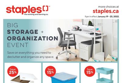 Staples Flyer January 19 to 25