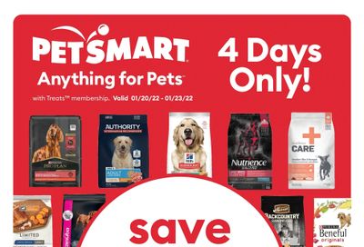 PetSmart Flyer January 20 to 23