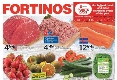 Fortinos Flyer January 20 to 26